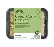 Hungryroot Green Curry Chicken with Jasmine Rice